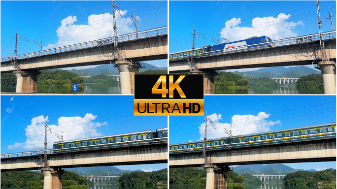 漫画里的绿皮火车