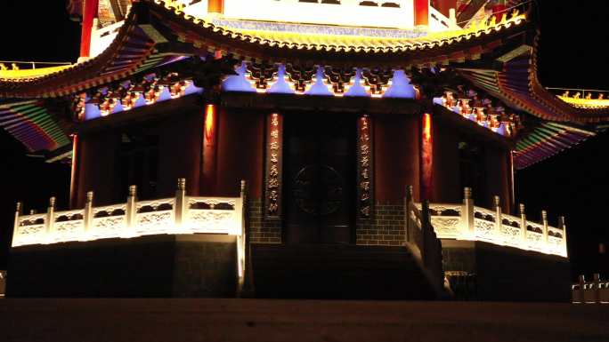 4k 秦皇岛 青龙文昌阁 航拍