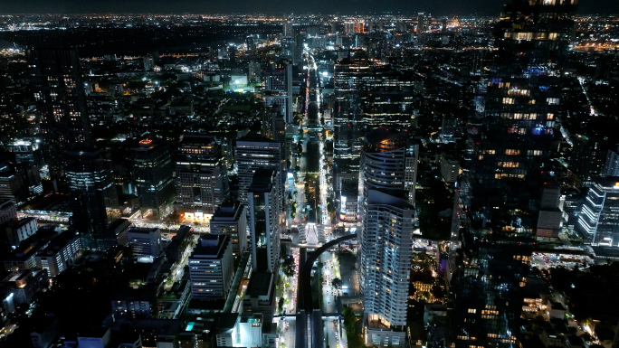 泰国航拍夜景合集