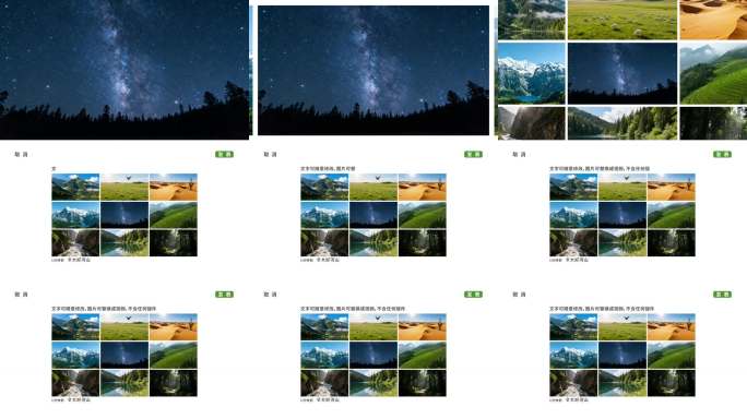 微信朋友圈九宫格发布动画效果AE模板