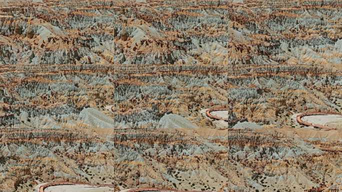 西藏阿里霞义沟土林