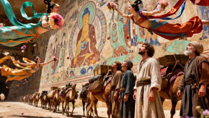 古丝绸之路文明交汇