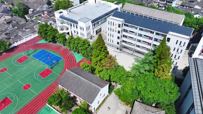 浙江绍兴越城区4K航拍48