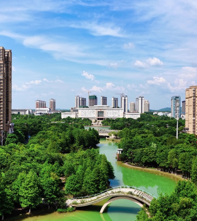 广西来宾市兴宾区桂中水城二桥竖频小视频