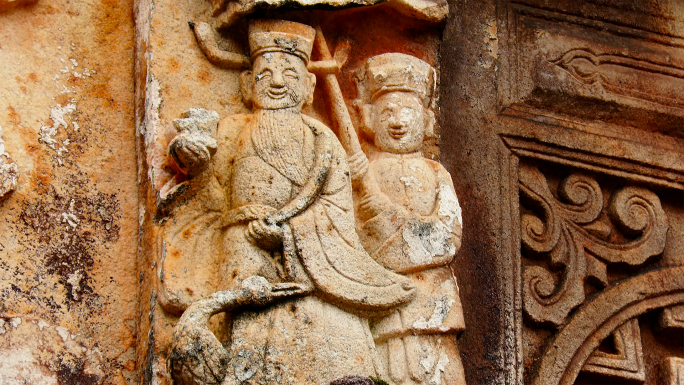 古建筑石雕艺术细节