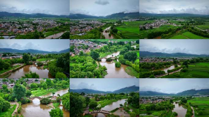 暑假自驾高原大理剑川 高清清晨沙溪古镇