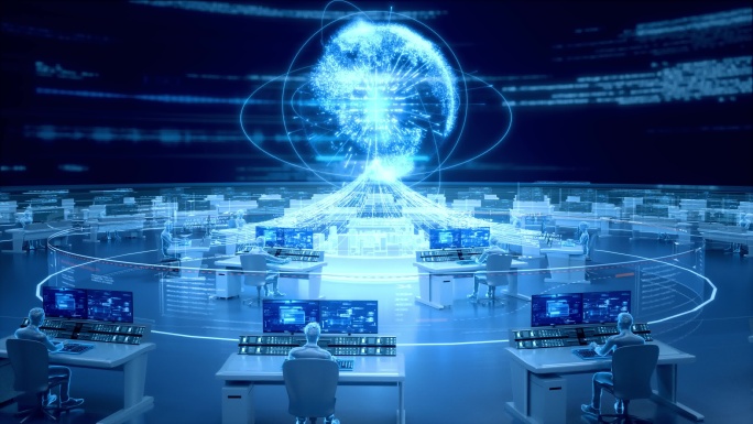 科技感城市人工智能未来场景全套工程