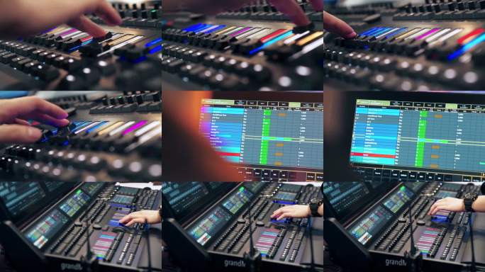 专业舞台音响调音台调音师DJ师功放