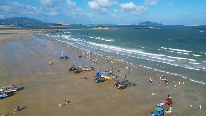 福建平潭岛龙王头沙滩龙王头海滨浴场