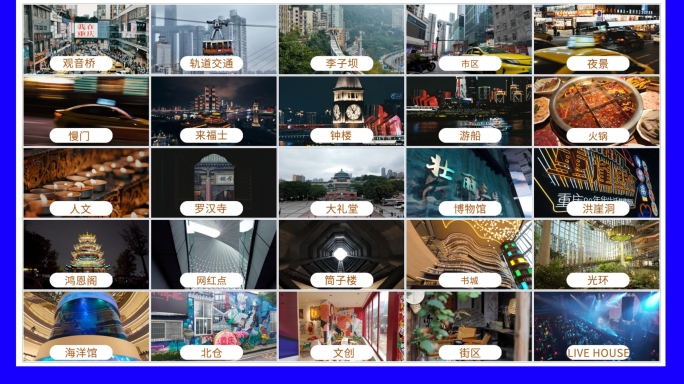 【合集】重庆城市地标人文美食文化宣传