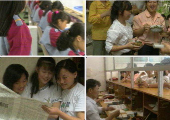 80年代末90年代初电子厂女工打工生活