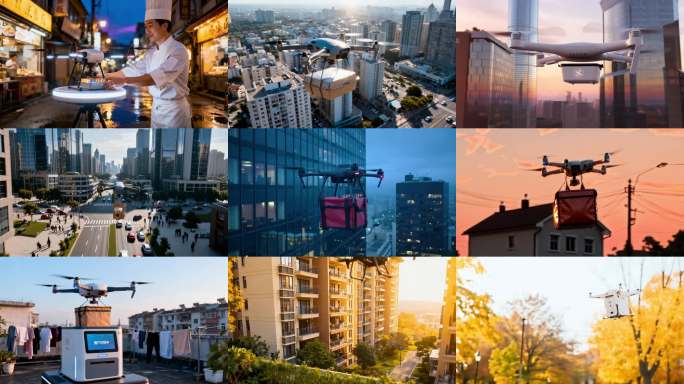 无人机外卖配送服务