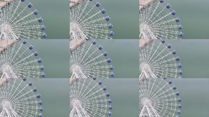 4k 秦皇岛 乐岛 航拍