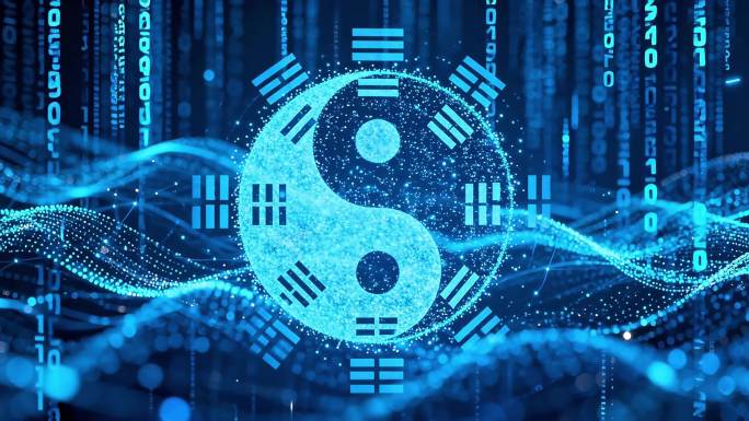 科技粒子八卦图 阴阳八卦