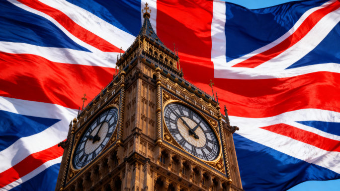 英国伦敦大本钟泰晤士河英格兰苏格兰