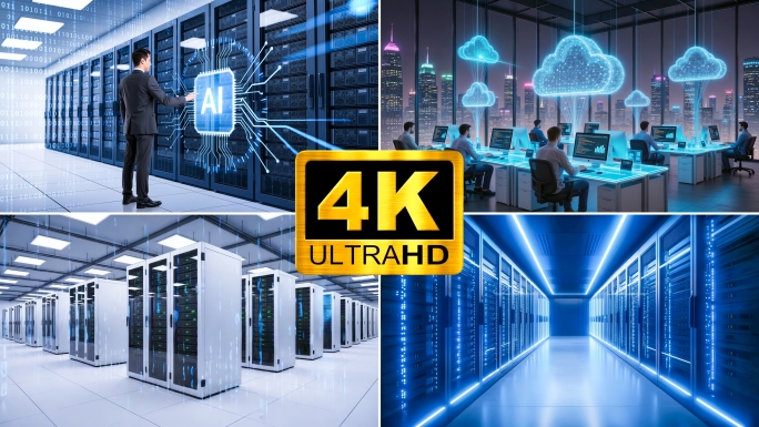 机房机柜服务器算力云计算ai大数据流中心