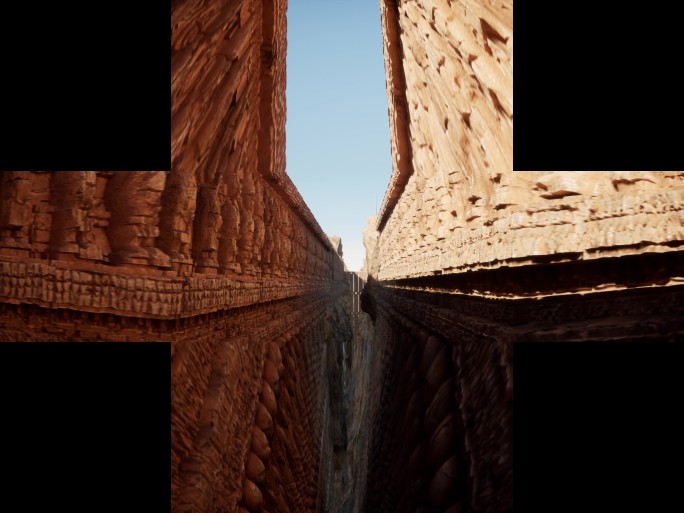 五折幕岩壁光影探秘