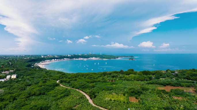 涠洲岛海岸线自然风光