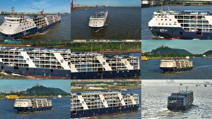 长江滚装船新能源汽车