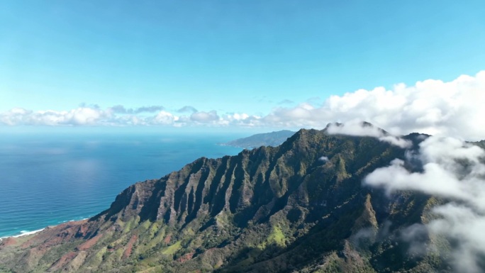 大海海洋航拍海浪ai素材原创