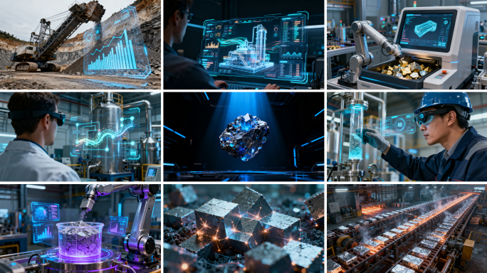 稀土精炼 科技赋能矿业生产 智能采矿