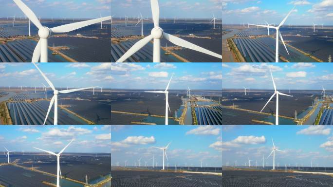 风电 光电 风电场  光伏发电