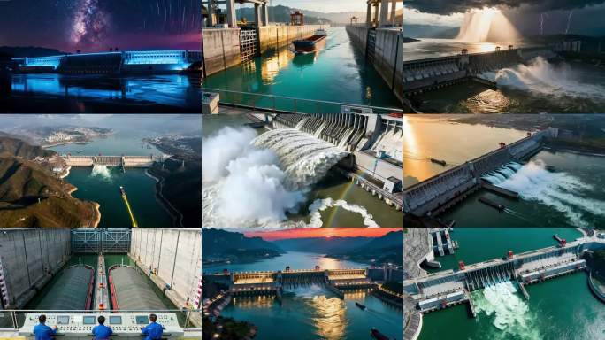宏伟水电站全景纪实