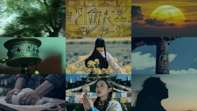 文旅创意片头，文旅宣传片片头 文旅混剪