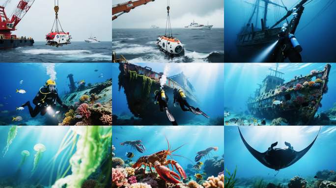 海洋探索与水下生物