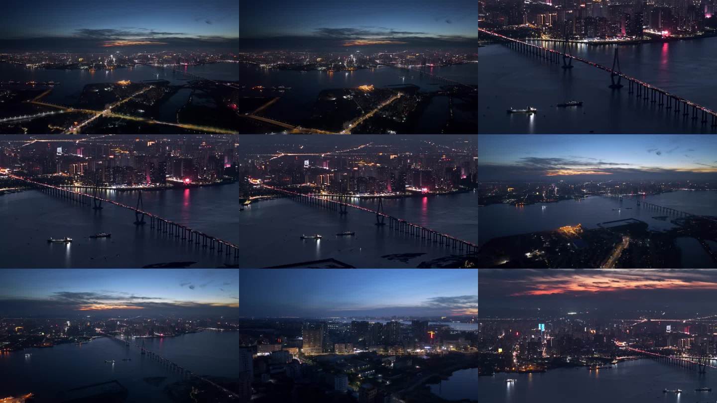 湛江跨海大桥夜景