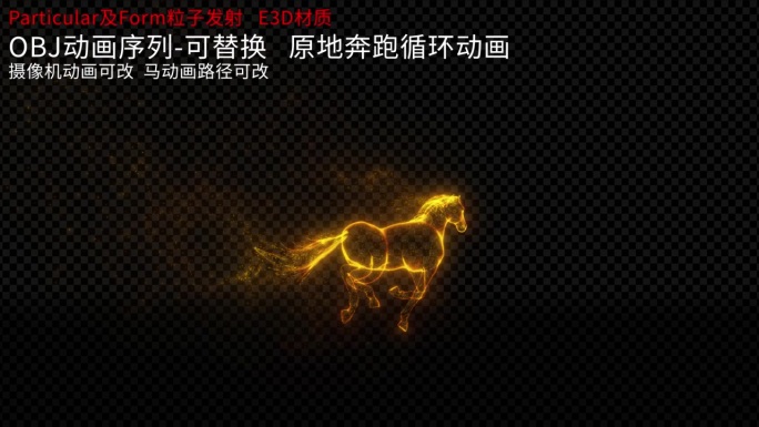 粒子马奔跑