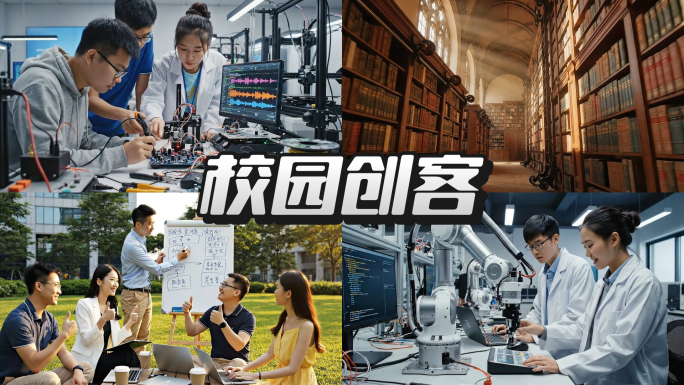 大学生创客校园科研创业