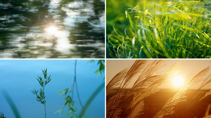 意向快剪光影动态模糊抽象意境空镜