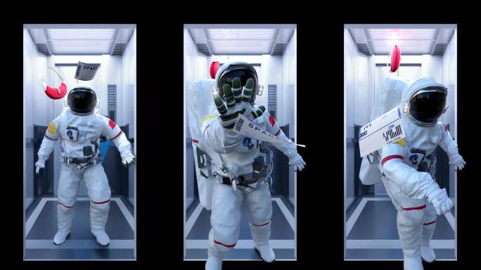 太空人舱内互动裸眼3d（可定制）