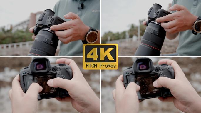 户外相机操作 使用佳能相机查看拍摄的照片