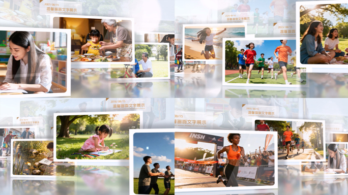 【无插件】时光温馨照片