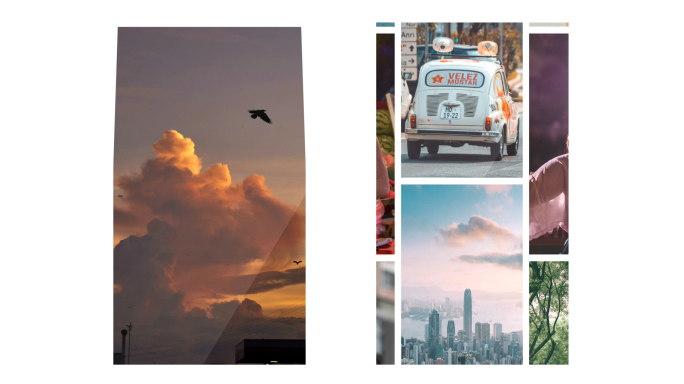 竖屏翻页照片墙滚动片头