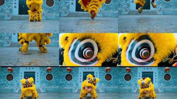 舞狮传统文化舞狮