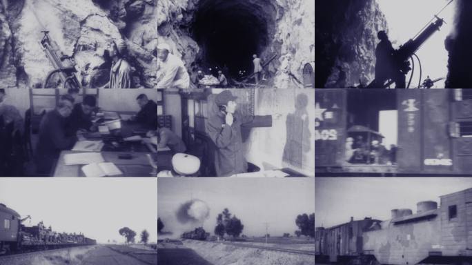 建国初期全国修建铁路挖隧道及表彰大会