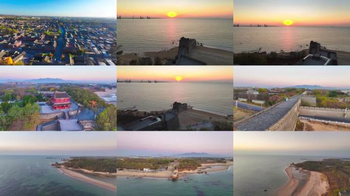 4k秦皇岛老龙头日出