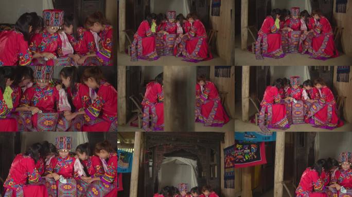 土家族婚俗全套19、姐妹哭