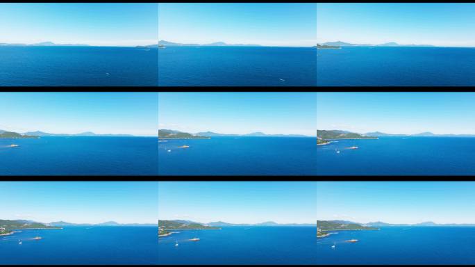 蔚蓝海景 海天一线
