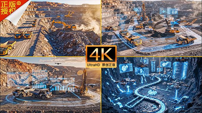 智慧矿山探矿开采 矿脉数字化稀土有色矿产