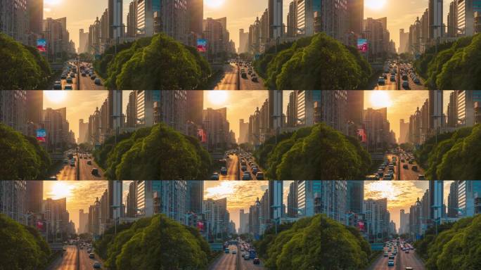 思明-湖滨南路日落延时 1