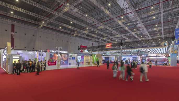 第八届中国国际进口博览会国家馆中国馆延时