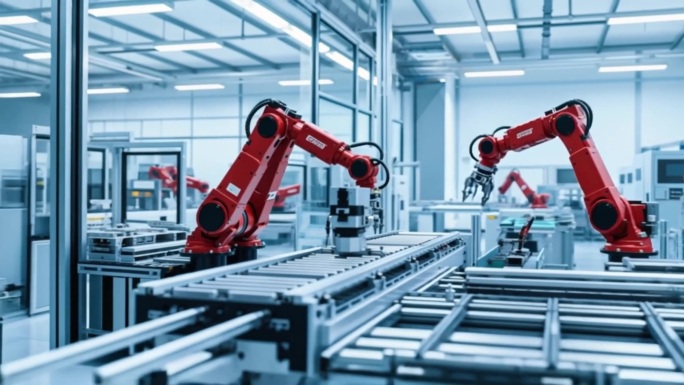 智能制造科技工厂工业制造创新科技生产车间