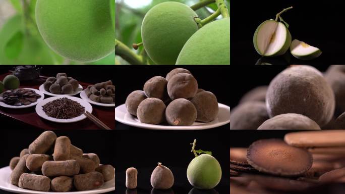 化橘红 青果到成品展示