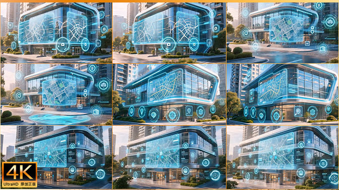 智慧物业 数字建筑 智能城市 科技商场