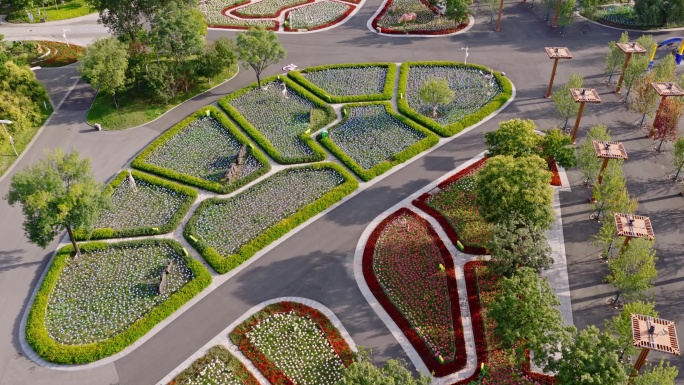 北京几何图案园林景观