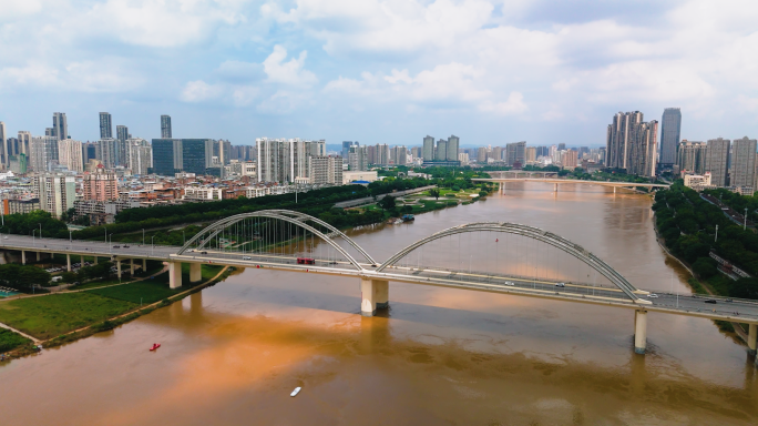 南宁亭子码头凌铁大桥